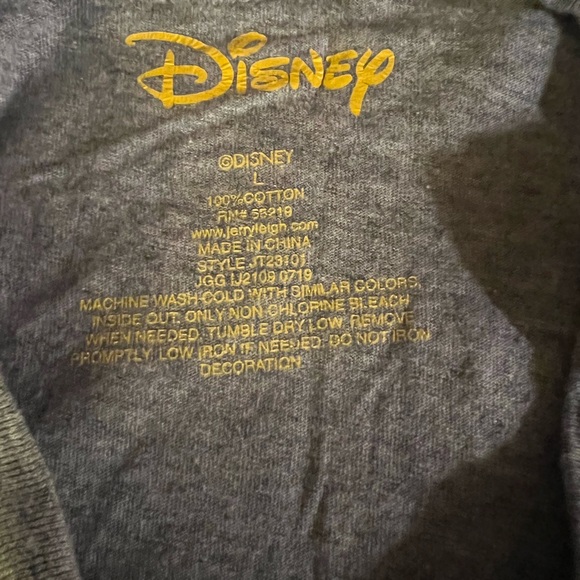 Disney Mickey Mouse TShirt Sz Large Gently Used - Picture 3 of 3